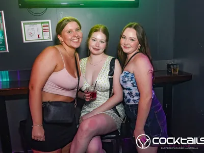 A professional photo of guests enjoying themselves at Cocktails Nightclub from our gallery.