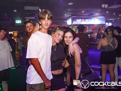 A professional photo of guests enjoying themselves at Cocktails Nightclub from our gallery.