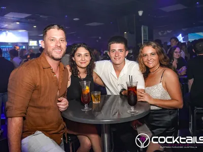 A professional photo of guests enjoying themselves at Cocktails Nightclub from our gallery.