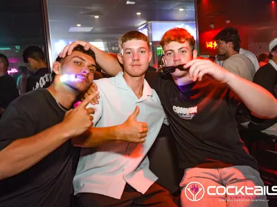 A professional photo of guests enjoying themselves at Cocktails Nightclub from our gallery.