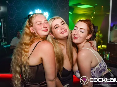 A professional photo of guests enjoying themselves at Cocktails Nightclub from our gallery.