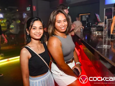 A professional photo of guests enjoying themselves at Cocktails Nightclub from our gallery.