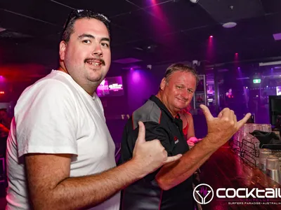 A professional photo of guests enjoying themselves at Cocktails Nightclub from our gallery.