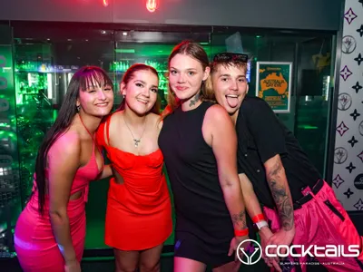 A professional photo of guests enjoying themselves at Cocktails Nightclub from our gallery.