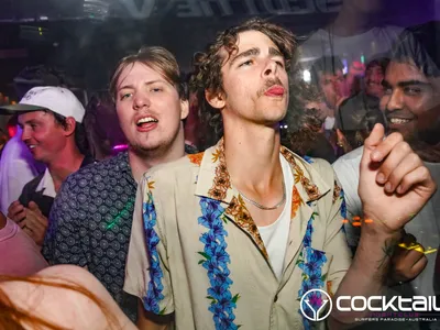 A professional photo of guests enjoying themselves at Cocktails Nightclub from our gallery.