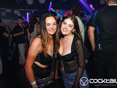 A professional photo of guests enjoying themselves at Cocktails Nightclub from our gallery.