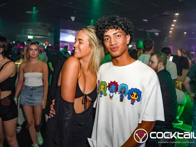 A professional photo of guests enjoying themselves at Cocktails Nightclub from our gallery.