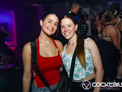 A professional photo of guests enjoying themselves at Cocktails Nightclub from our gallery.