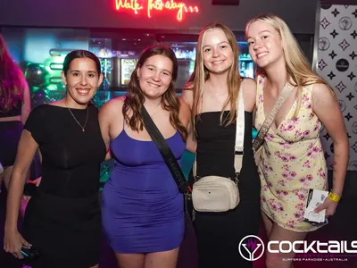 A professional photo of guests enjoying themselves at Cocktails Nightclub from our gallery.