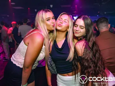 A professional photo of guests enjoying themselves at Cocktails Nightclub from our gallery.