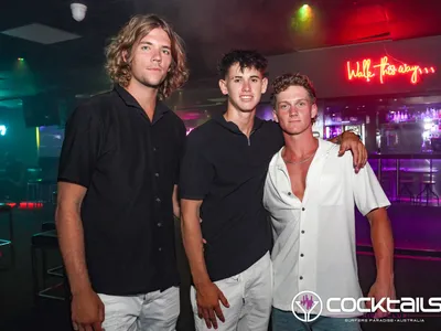 A professional photo of guests enjoying themselves at Cocktails Nightclub from our gallery.