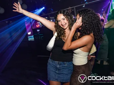 A professional photo of guests enjoying themselves at Cocktails Nightclub from our gallery.