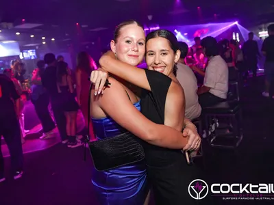 A professional photo of guests enjoying themselves at Cocktails Nightclub from our gallery.