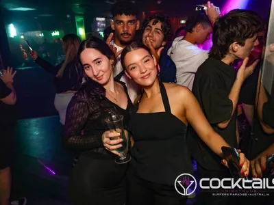 A professional photo of guests enjoying themselves at Cocktails Nightclub from our gallery.