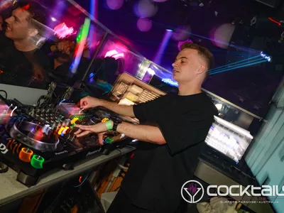 A professional photo of guests enjoying themselves at Cocktails Nightclub from our gallery.