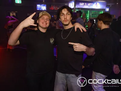 A professional photo of guests enjoying themselves at Cocktails Nightclub from our gallery.