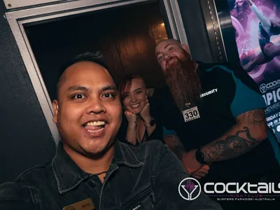 A professional photo of guests enjoying themselves at Cocktails Nightclub from our gallery.