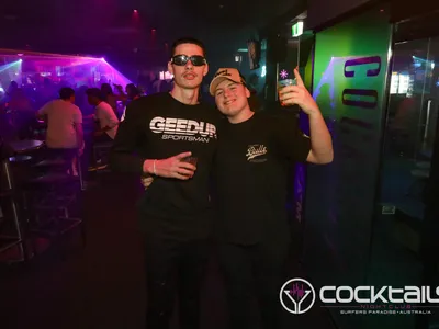 A professional photo of guests enjoying themselves at Cocktails Nightclub from our gallery.