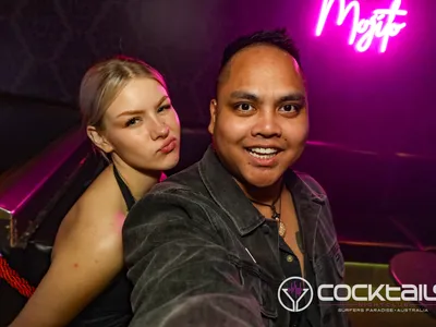 A professional photo of guests enjoying themselves at Cocktails Nightclub from our gallery.