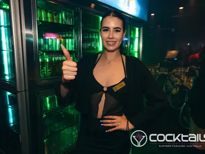 A professional photo of guests enjoying themselves at Cocktails Nightclub from our gallery.