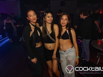 A professional photo of guests enjoying themselves at Cocktails Nightclub from our gallery.