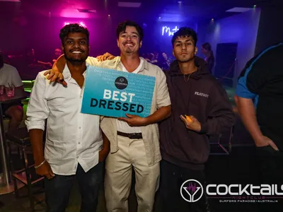 A professional photo of guests enjoying themselves at Cocktails Nightclub from our gallery.