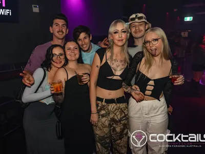 A professional photo of guests enjoying themselves at Cocktails Nightclub from our gallery.