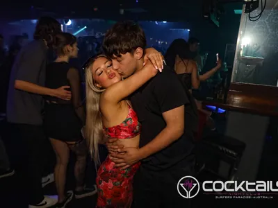 A professional photo of guests enjoying themselves at Cocktails Nightclub from our gallery.