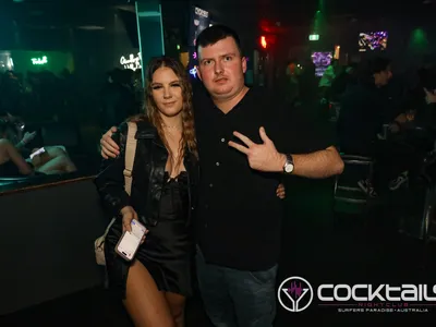 A professional photo of guests enjoying themselves at Cocktails Nightclub from our gallery.