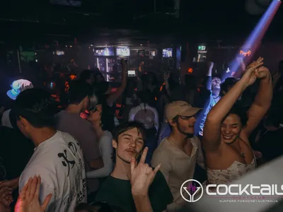 A professional photo of guests enjoying themselves at Cocktails Nightclub from our gallery.