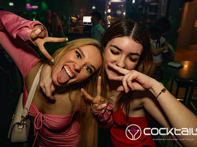 A professional photo of guests enjoying themselves at Cocktails Nightclub from our gallery.