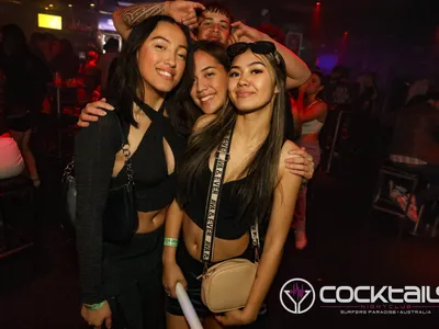 A professional photo of guests enjoying themselves at Cocktails Nightclub from our gallery.