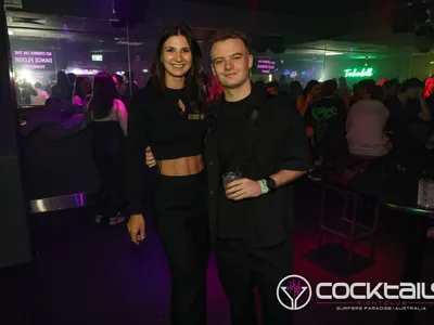 A professional photo of guests enjoying themselves at Cocktails Nightclub from our gallery.