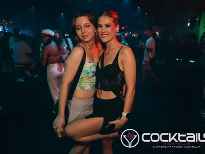 A professional photo of guests enjoying themselves at Cocktails Nightclub from our gallery.