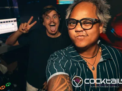 A professional photo of guests enjoying themselves at Cocktails Nightclub from our gallery.