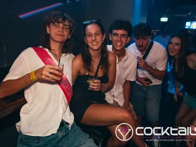 A professional photo of guests enjoying themselves at Cocktails Nightclub from our gallery.