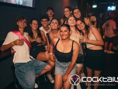 A professional photo of guests enjoying themselves at Cocktails Nightclub from our gallery.