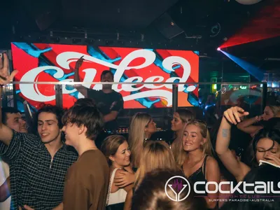 A professional photo of guests enjoying themselves at Cocktails Nightclub from our gallery.