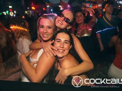 A professional photo of guests enjoying themselves at Cocktails Nightclub from our gallery.