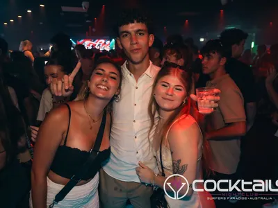 A professional photo of guests enjoying themselves at Cocktails Nightclub from our gallery.