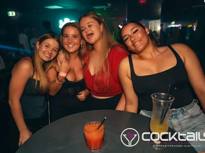 A professional photo of guests enjoying themselves at Cocktails Nightclub from our gallery.