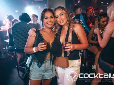 A professional photo of guests enjoying themselves at Cocktails Nightclub from our gallery.