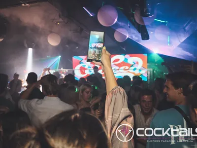 A professional photo of guests enjoying themselves at Cocktails Nightclub from our gallery.