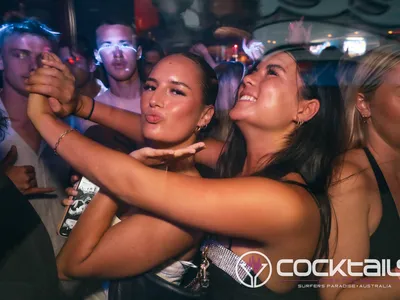 A professional photo of guests enjoying themselves at Cocktails Nightclub from our gallery.