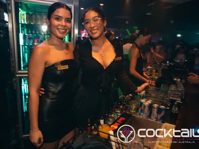 A professional photo of guests enjoying themselves at Cocktails Nightclub from our gallery.