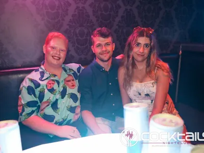 A professional photo of guests enjoying themselves at Cocktails Nightclub from our gallery.