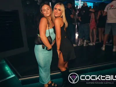 A professional photo of guests enjoying themselves at Cocktails Nightclub from our gallery.