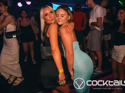 A professional photo of guests enjoying themselves at Cocktails Nightclub from our gallery.