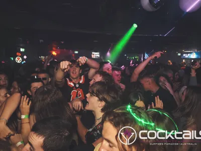 A professional photo of guests enjoying themselves at Cocktails Nightclub from our gallery.