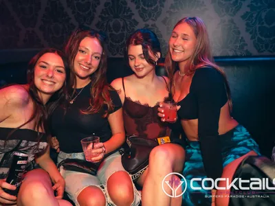 A professional photo of guests enjoying themselves at Cocktails Nightclub from our gallery.